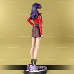 Misato Katsuragi Jacket Standing Ready to 3D Print