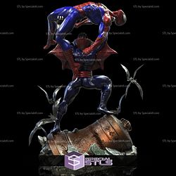 Morbius Defeat Spiderman Ready to 3D Print 3D Model