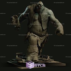 Mountain Troll Ready to 3D Print Harry Potter 3D Model