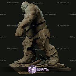 Mountain Troll Ready to 3D Print Harry Potter 3D Model