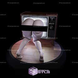 Sadako Yamamura Behind TV NSFW STL Files