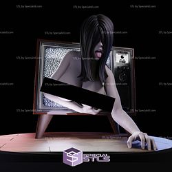 Sadako Yamamura TV Show Up NSFW STL Files