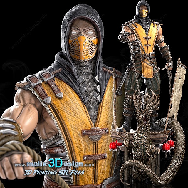 Powerful Scorpion From Mortal Kombat
