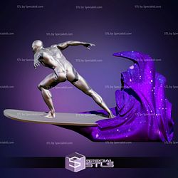 Silver Surfer Action Pose V2 STL Files