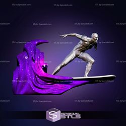 Silver Surfer Action Pose V2 STL Files
