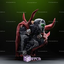 Spawn Bust Ready to 3D Print