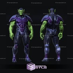 Super Skrull Basic Pose Ready to 3D Print 3D Model