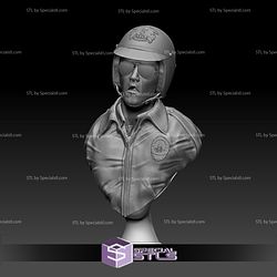 Terminator 2 T-1000 Bust Ready to 3D Print