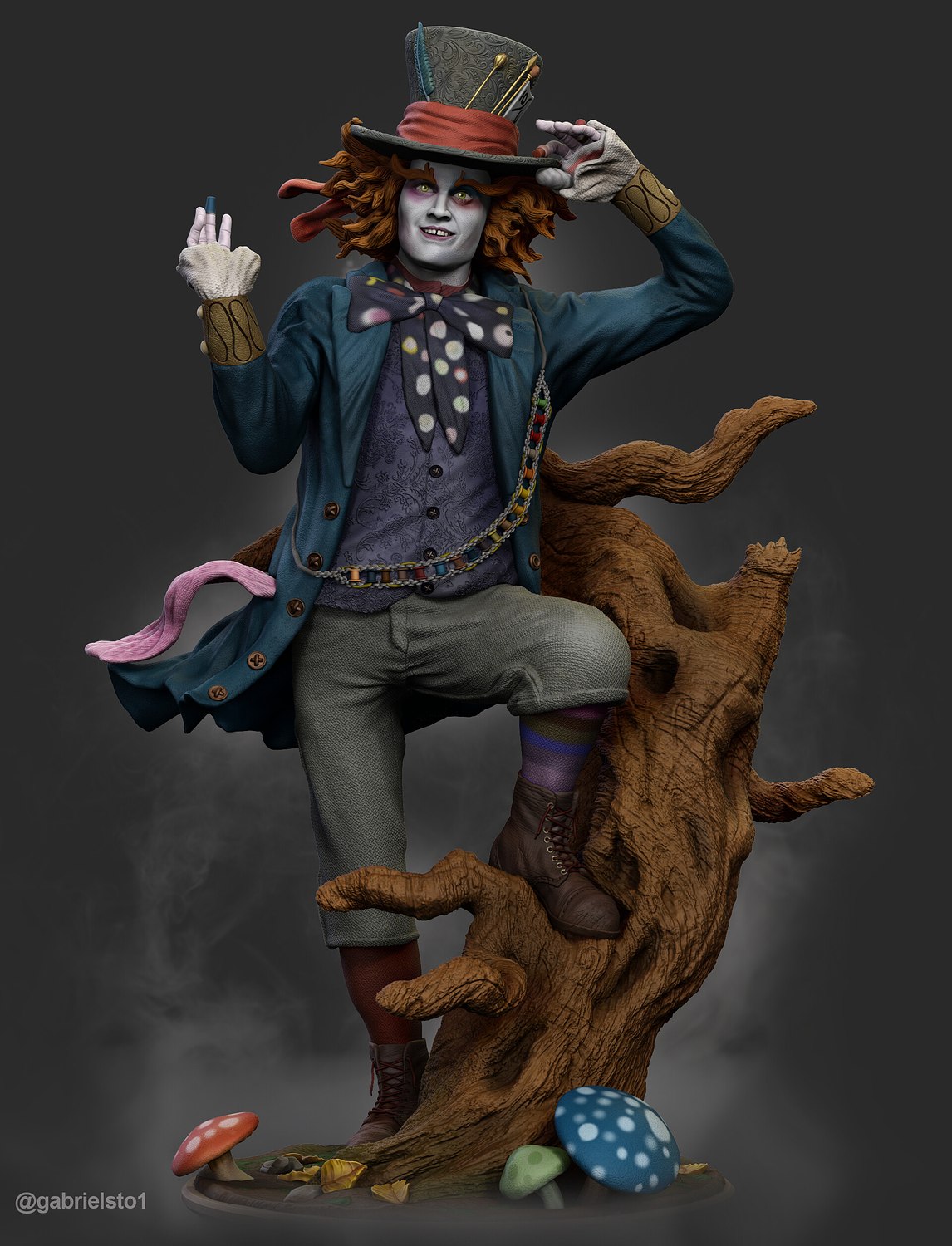 The Mad Hatter From Alice in Wonderland