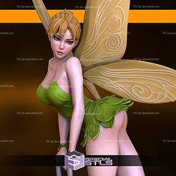 Tinker Bell Sexy V4 Ready to 3D Print