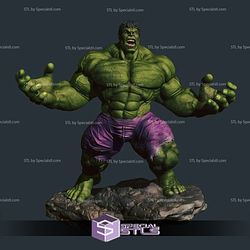 Angry Hulk STL 3D Printing Model