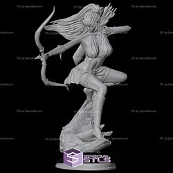Artemis Greek Goddess STL Files Fanart