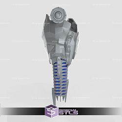 Cosplay STL Files Cyborg Arm Cannon DC 3D Print