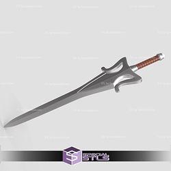 Cosplay STL Files HeMan Sword 3D Print