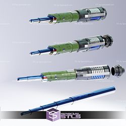 Cosplay STL Files Lightsaber Concept 3D Print