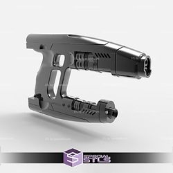 Cosplay STL Files Starlord Blaster Guardian of Galaxy 3D Print