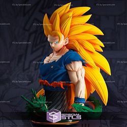 Goku SSJ3 Bust Ready to Print