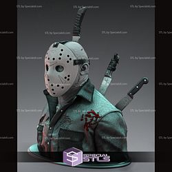 Jason Halloween Bust Ready to 3D Print