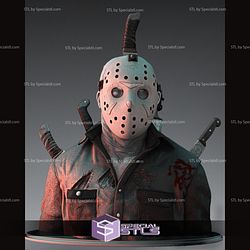 Jason Halloween Bust Ready to 3D Print