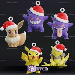 Ornament Helmet Decoration Pokemon Christmas STL Files