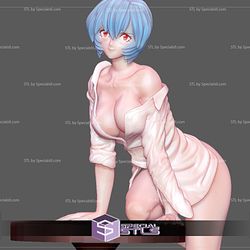 Rei Ayanami Sexy 3D Model Neon Genesis Evangelion