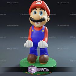 Super Mario Cellphone and Joystick Holder STL Files
