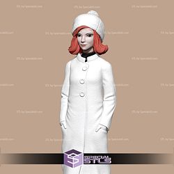 The Queen Gambit Winter Suit 3D Model