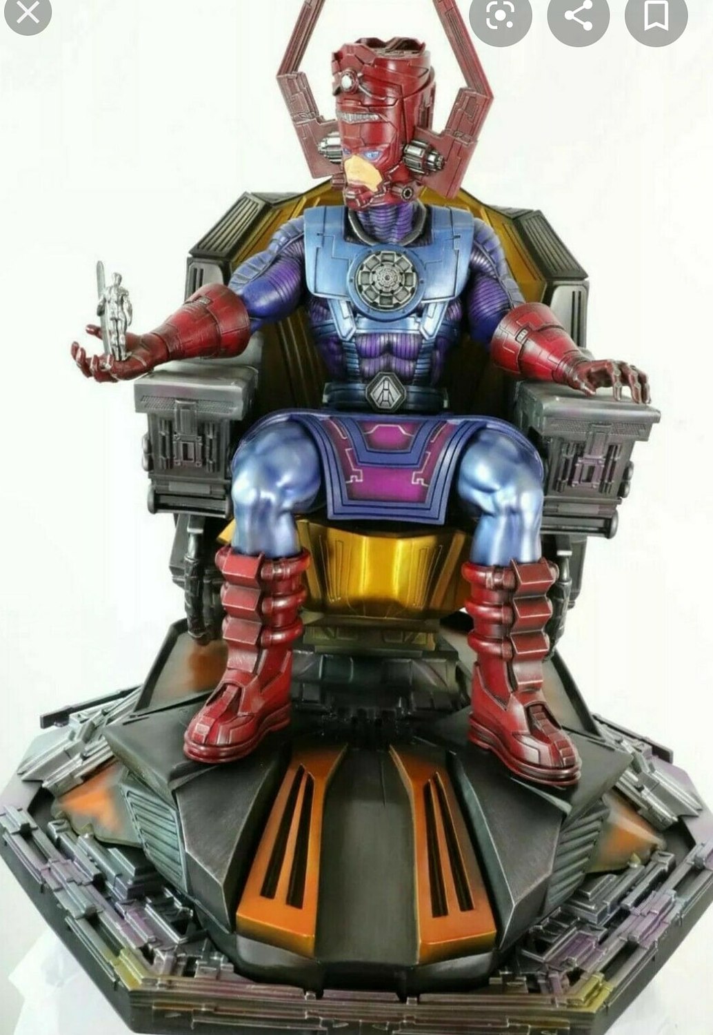 Galactus on Throne from Marvel