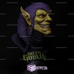 Green Goblin Bust Ready to 3D Print