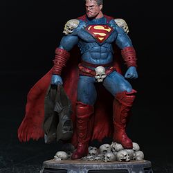 Superman Skull Evil From DC
