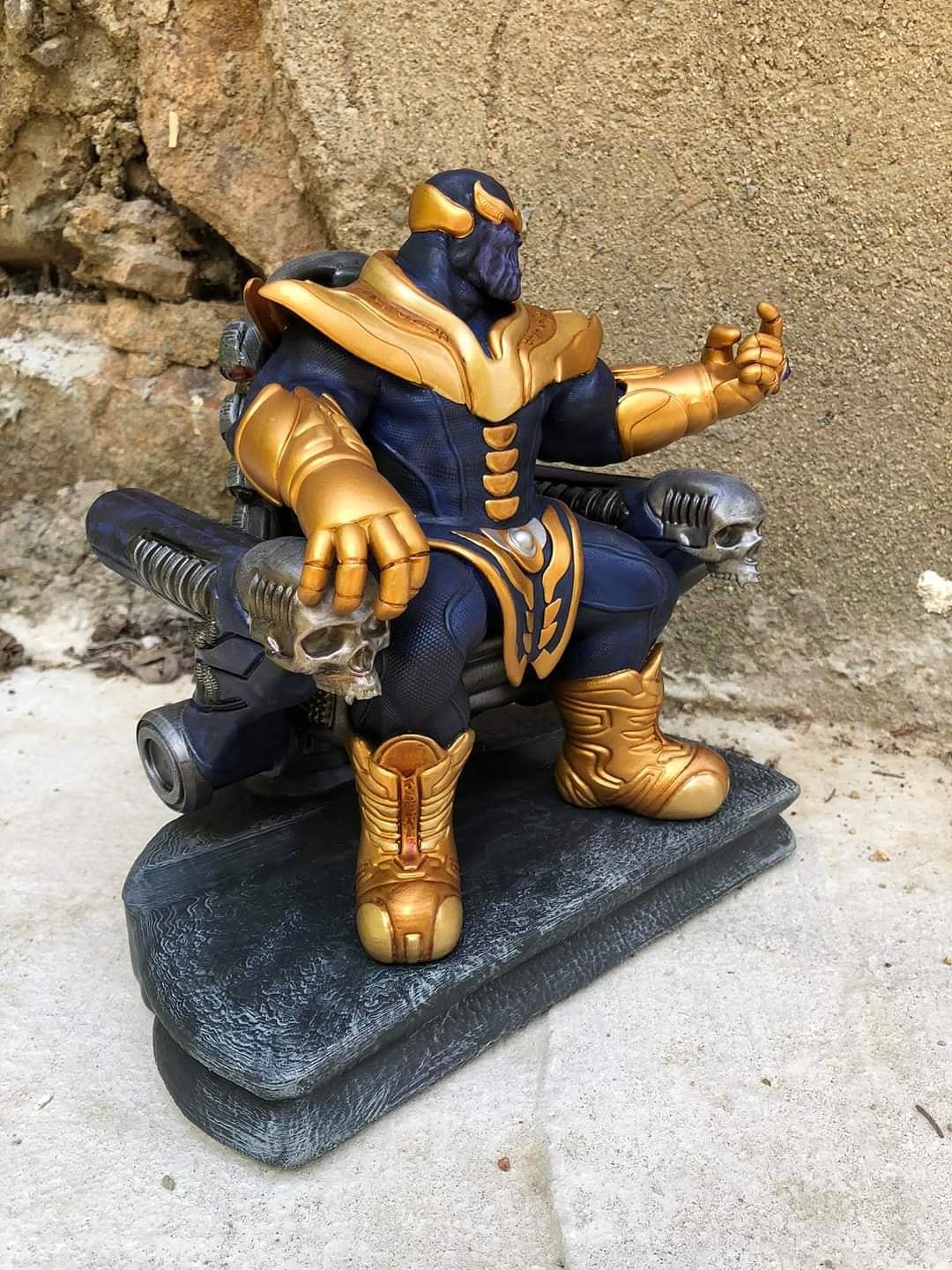 Thanos on Throne from Marvel