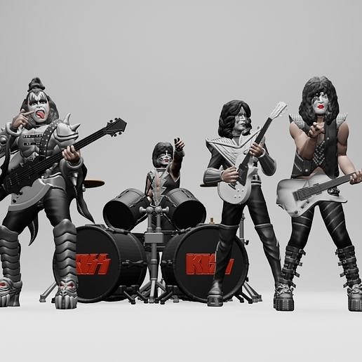 Kiss Rock Band Fanart