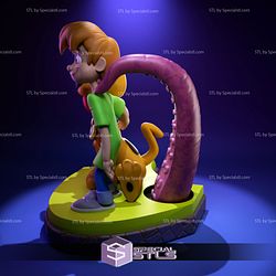 A Pup Named Scooby Doo and Shaggy Ready to 3D Print