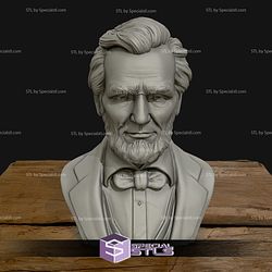 Abraham Lincoln Bust Ready to 3D Print