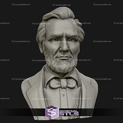 Abraham Lincoln Bust Ready to 3D Print