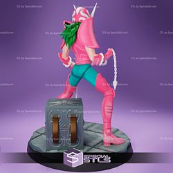 Andromeda Shun Pink Saint Seiya 3D Printing Figurine