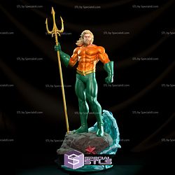 Aquaman and Trident 3D Printing Figurine