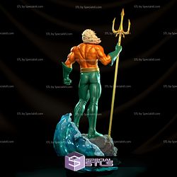 Aquaman and Trident 3D Printing Figurine