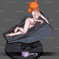 Asuka Langley Cockpit Naked Ready to 3D Print
