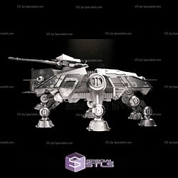 AT-TE Ship Star Wars 3D Models