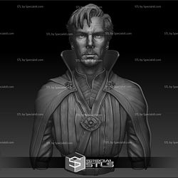 Benedict Cumberbatch Doctor Strange Bust Ready to 3D Print