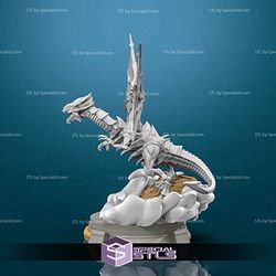 Blue Eyes White Dragon Yu Gi Oh Ready to 3D Print