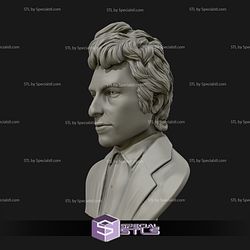 Bob Dylan Bust Ready to 3D Print