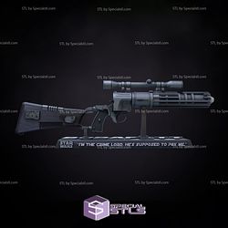 Boba Fett Rifle Star Wars 3D Models