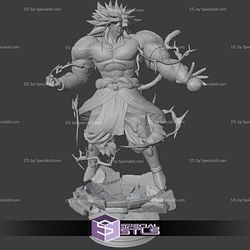 Broly SSJ5 Dragonball Ready to 3D Print