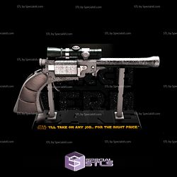 Cad Bane Blasters LL-30 Star Wars 3D Models