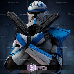 Captain Rex Standing Star Wars 3D Models