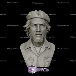 Che Guevara Bust Ready to 3D Print