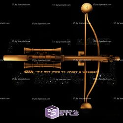 Chewbacca Bowcaster Starwars 3D Model