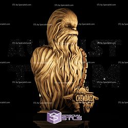 Chewbacca Bust Ready to 3D Print